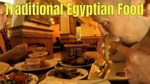 'Traditional Egyptian Food Cairo 