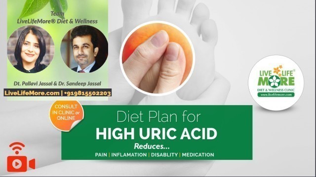 'Diet Chart for High Uric Acid - Dr. Sandeep Jassal -High URIC Acid Diet in Hindi - Dr Sandeep Jassal'