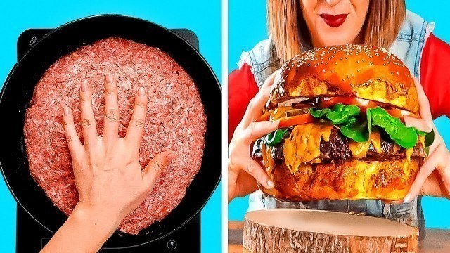 'Giant Food VS Mini Food || Unusual Recipes That Will Blow Your Mind'