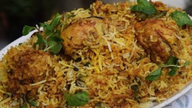 'Hyderabadi Chicken Dum Biryani | Chicken Dum Biryani Recipe| Chicken Biryani by Mamta\'s Food Diaries'