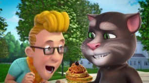 'Talking Tom and Friends - Taco Spaghetti Burger  | Season 2 Episode 12'