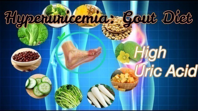 'Uric Acid Diet: Uric acid reduction diet. Uric acid reducing foods and nutrients.Gout reducing foods'