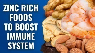 '12 Best ZINC RICH FOODS to Strengthen Your Immune System Naturally❗️'