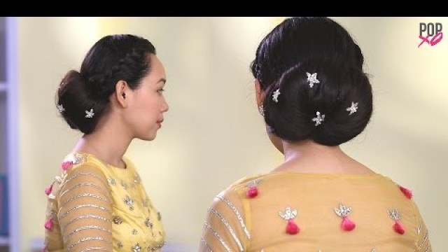 'Quick n Easy Hairstyle For A Haldi Function - POPxo'