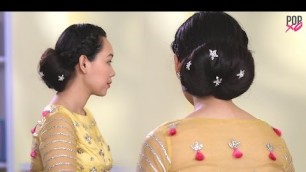 'Quick n Easy Hairstyle For A Haldi Function - POPxo'