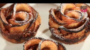 'Valentine\'s Day Desserts | How To Make Apple Caramel Roses - POPxo Food'