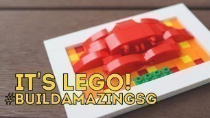 'LEGO Singapore Food Culture Mini Build'