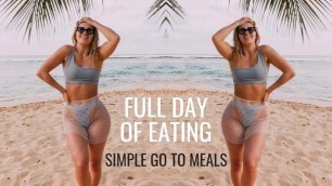 'WHAT I EAT IN A DAY | Quick Healthy Meals'