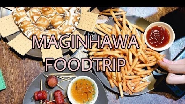 'SNACKS & LADDERS FOOD TRIPPING @ MAGINHAWA (VLOG#06: AUGUST 19, 2019) | PRINCESSITA'