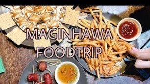 'SNACKS & LADDERS FOOD TRIPPING @ MAGINHAWA (VLOG#06: AUGUST 19, 2019) | PRINCESSITA'