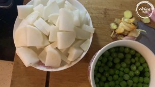 'Chinese Food-Wuhan 47 day,Teach you to make authentic hot and dry noodles at home.I want to eat it!'