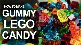 'How To Make LEGO Gummy Candy! TKOR\'s How To Make Lego Gummies Guide!'