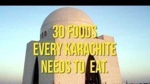 'BEST STREET FOOD OF KARACHI'