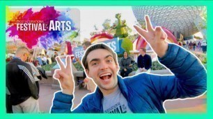 'FANCY FOOD, DANCING & EPCOT International Festival of the Arts 2018 | Disney World Vlog'