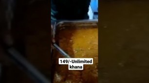 '149/- जितना चाहो उतना खाओ #unlimited #foodtown'