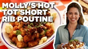 'Molly Yeh\'s Hot Tot Short Rib Poutine | Girl Meets Farm | Food Network'