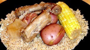 'Mariah Milano\'s Crab Boil Turkey Neck! Soul Food New Orleans Style!'