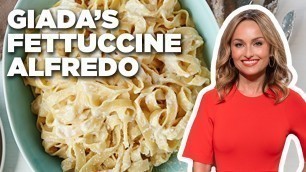 'Giada De Laurentiis\' Fettuccine Alfredo | Everyday Italian | Food Network'