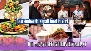 'Best Authentic Nepali Food in Town | The Yak and Yeti Gurkha Restaurant | Bom Gurung | with Paru Rai'