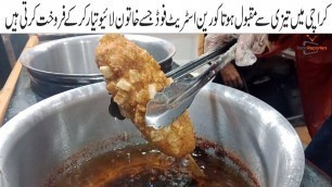 'Corn Dog Korean Street Food at The Street Of Karachi | Women Live making Korean Street Food'