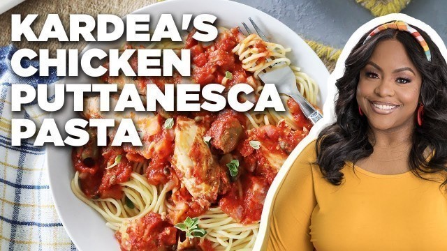 'Kardea Brown\'s Chicken Pasta Puttanesca | Delicious Miss Brown | Food Network'