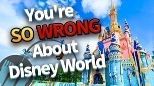 'You\'re TOTALLY WRONG About Disney World'