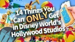 '14 Things You Can ONLY Get in Disney World\'s Hollywood Studios'