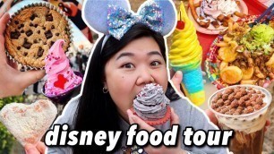 'What to Eat at DISNEYLAND & CALIFORNIA ADVENTURE! Disney Food Tour & Tips 2022'