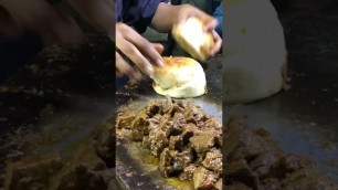 'Tawa fry kaleji | Masala fry kaleji | Karachi street food | #shorts #shortvideo #shortfeed'