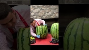 '#Turkish Chef #CZN Burak Making Watermelon Juice #shorts'