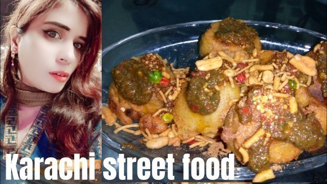 'Karachi street food recipe || karachi mai tazi say mashoor honay wali recipe'