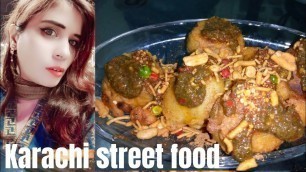 'Karachi street food recipe || karachi mai tazi say mashoor honay wali recipe'