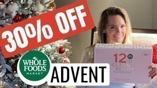 'UNBOXING: Whole Foods 12 Days of CLEAN BEAUTY Advent Natural Kaos'