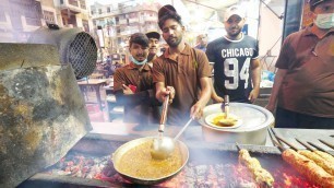 'The ULTIMATE Karachi STREET FOOD Tour!! Dal Kachori, Kebabs & Rabri | Karachi, Pakistan'