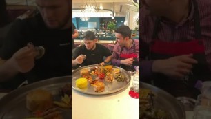 'Czn burak making Delicious Food for khabib 