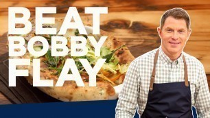 'Bobby Flay Makes a Turkey Pot Pie | Beat Bobby Flay | Food Network'