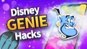 'Disney Genie Hacks'