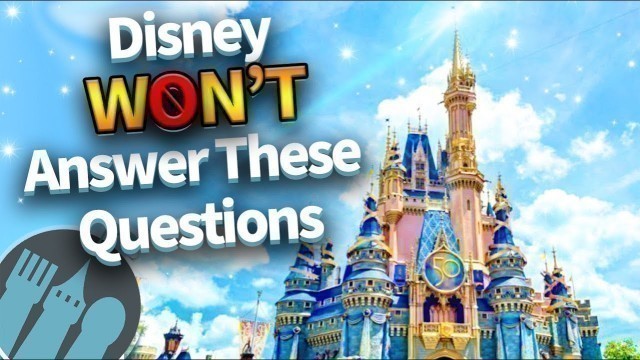 'If Disney Won’t Answer These Questions…We Will'