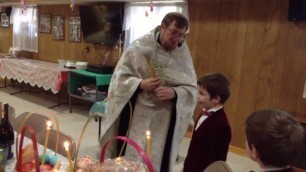 'Blessing food in Russian Orthodox Church NJ'