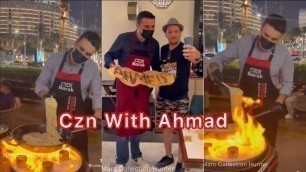 'Czn Burak Turkish Chief in Dubai | Amazing Food Skills | Delicious Food