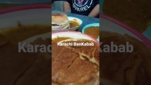 'Bun Kabab at Karachi #pavbhaji #vadapav #burger #street  #karachistreetfood #streetfood #bunkabab'