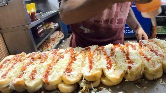 'BUN KABAB KARACHI PAKISTAN - Karachi Street Food | Tasty Anday Wala Burger Karachi Street Food'