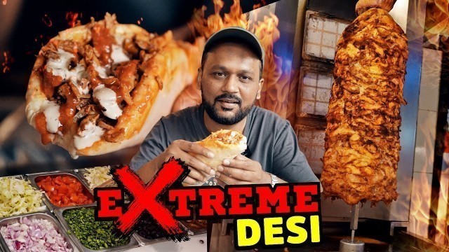 'EXTREME DESI | The Shawarma Revolution | Karachi Street Food'