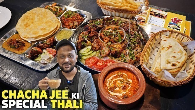 'Chacha Jee ki Thali aur Huge BBQ Platter | Mughlai Handi aur Chana Chaat | Karachi, Street Food PK'