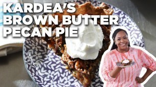 'Kardea Brown\'s Brown Butter Pecan Pie | Delicious Miss Brown | Food Network'