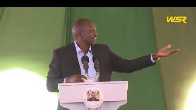 'SEE PRESIDENT ELECT RUTO PRAYING FOR FOOD IN KAREN!'