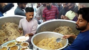 'Best Beef Yakhni Pulao and Beef Biryani | Karachi Street Food | KarachiX'