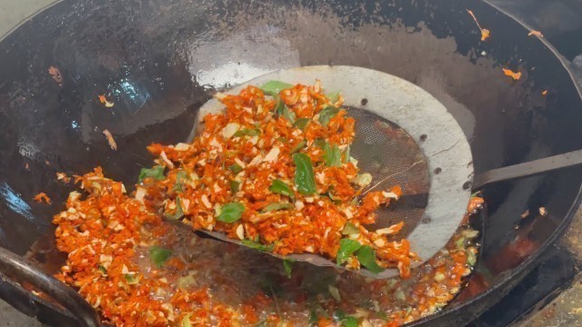 'Hotel Style Cabbage Fry | Street Foods Tv'