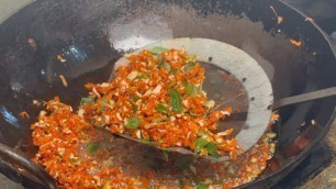 'Hotel Style Cabbage Fry | Street Foods Tv'