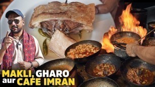 'Cafe Imran Gharo, Massive Food with Hygienic Kitchen | Makli Heritage Site | Best Pakistani Food'